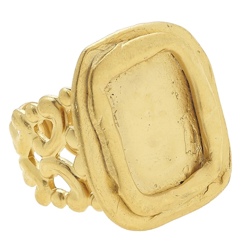 Susan Shaw Rectangle Ring